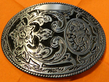 Buckle-Schließe Keltische Blume - oval